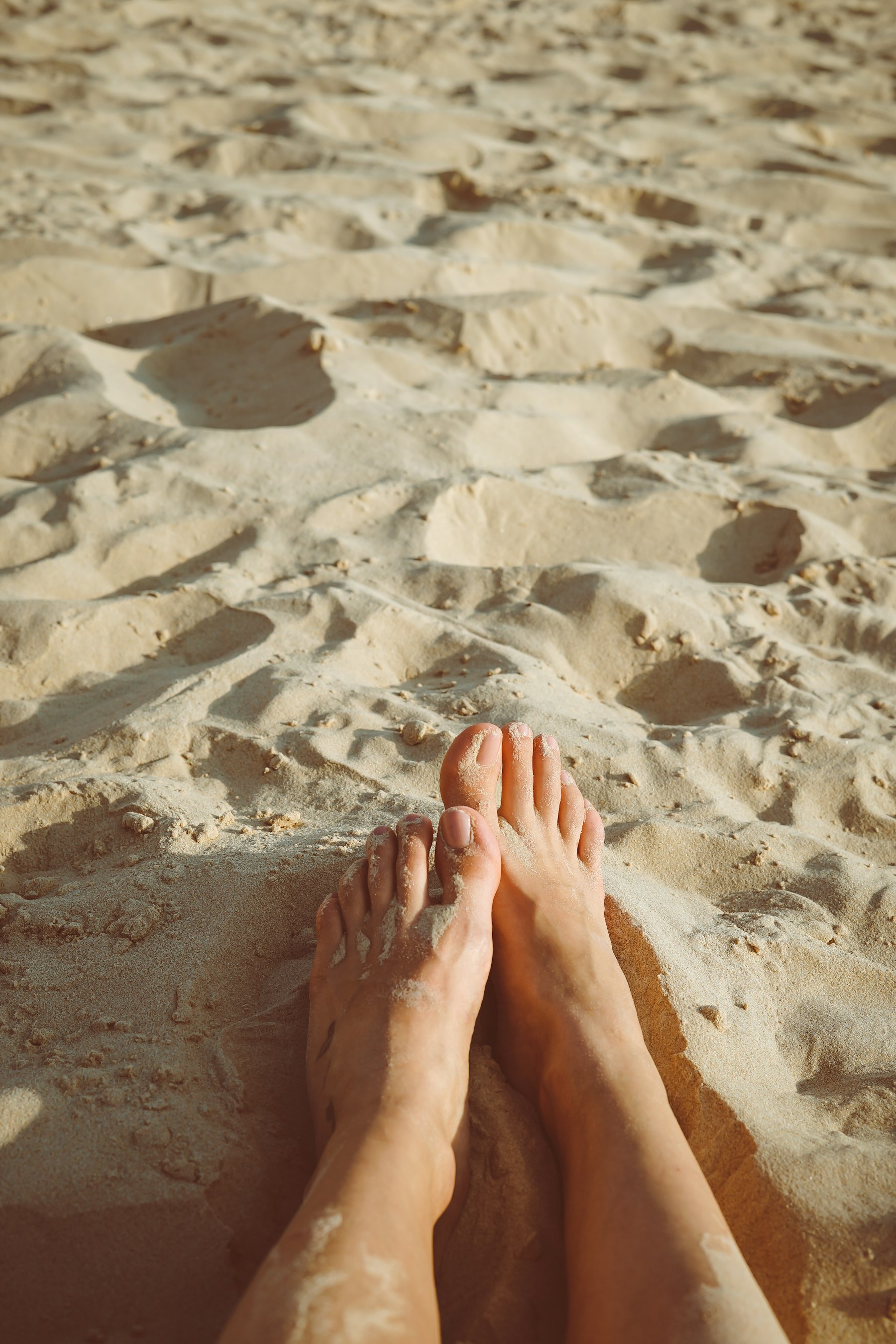 Pedicure treatment in the practice